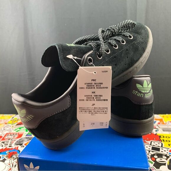 Adidas Stan Smith Mint + Suede 5 Mens / 6.5 Womens - Picture 10 of 14